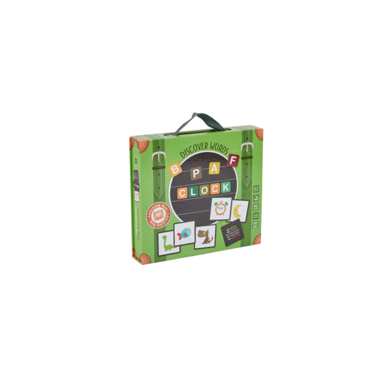 Eurekakids - Magnetic Discover Words Set with Letters & Cards (154 pcs) (3Y+)