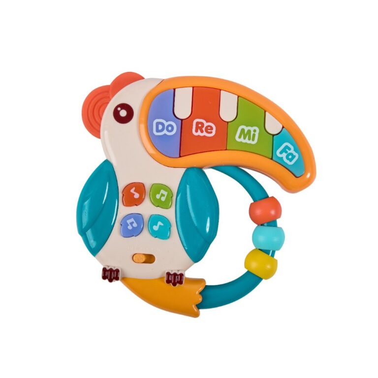 Eurekakids - Mini Piano Musical Toy Tucan – 18M+