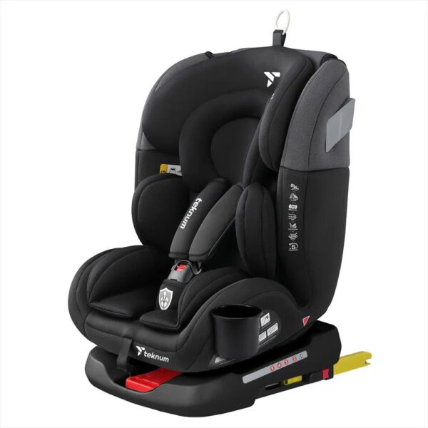 Teknum Evolve 360° Car Seat with Isofix – Black