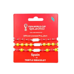 Fifa World Cup - Fabric Fashionable Qatar 2022 World Cup Nylon Bracelet - Spain
