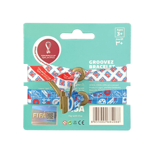 Fifa World Cup – Fabric Fashionable Qatar 2022 World Cup Nylon Wrist Band – France