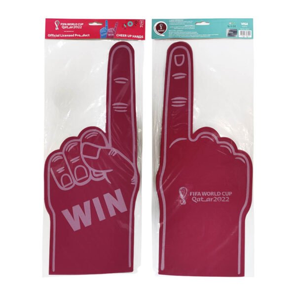 Fifa World Cup – Foam Finger Team Color Cheerleading Gloves Assortment X 1