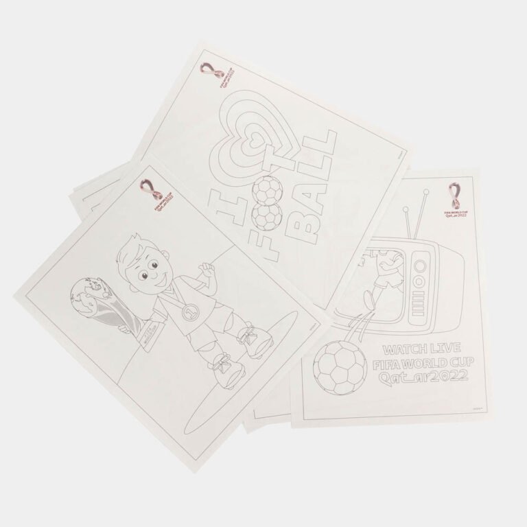 Fifa World Cup - Football Scoccer Colouring and Activity Book With Crayons