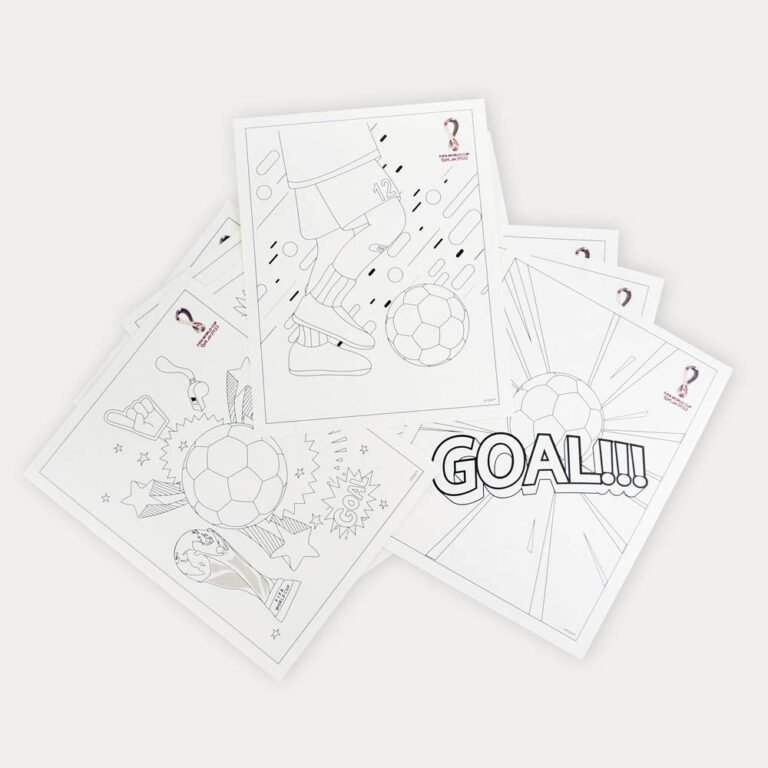 Fifa World Cup - Football Soccer Colouring and Activity Book With Markers