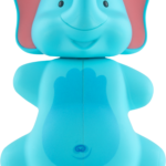 Flipper – Elephant Toothbrush Holder for Kids – Suction Cup, One-Touch, Hygienic & Travel-Friendly, 3Y+