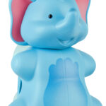 Flipper – Elephant Toothbrush Holder for Kids – Suction Cup, One-Touch, Hygienic & Travel-Friendly, 3Y+