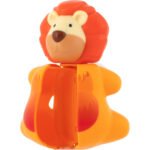 Flipper – Lion Oral Hygiene Set – Soft Toothbrush & Holder, Suction, 3Y+
