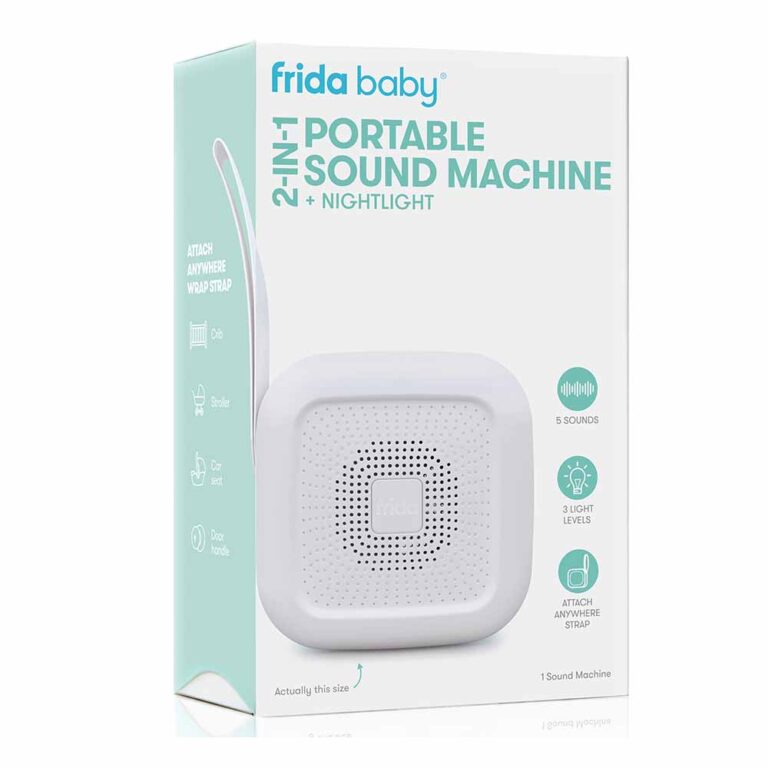 Fridababy 2-in-1 Portable Sound Machine + Nightlight - USB Type C