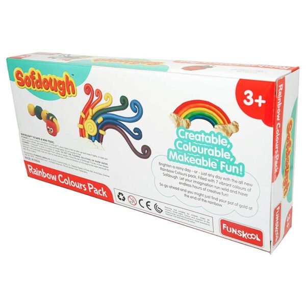 Funskool – Sofdough Rainbow Colours