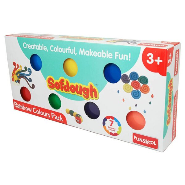 Funskool – Sofdough Rainbow Colours