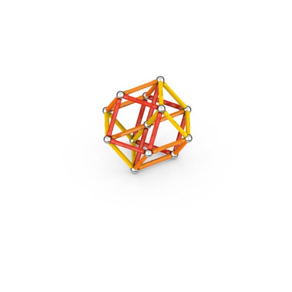 Geomag – Classic Recycled Magnetic Construction STEM Toys, Age 3+, 93 pcs