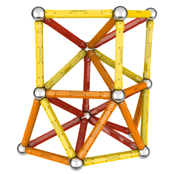 Geomag – Glow Color Magnetic Building Construction Toys, 3 years + – 64 pcs