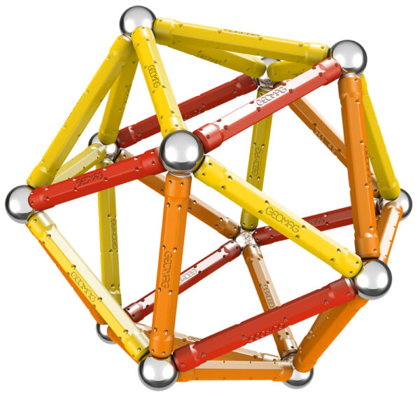 Geomag – Glow Color Magnetic Building Construction Toys, 3 years + – 64 pcs