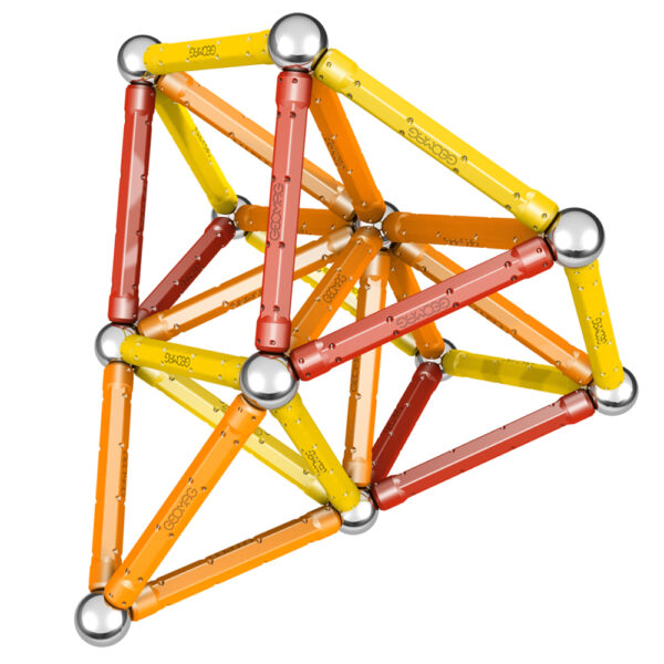 Geomag – Glow Color Magnetic Building Construction Toys, 3 years + – 64 pcs