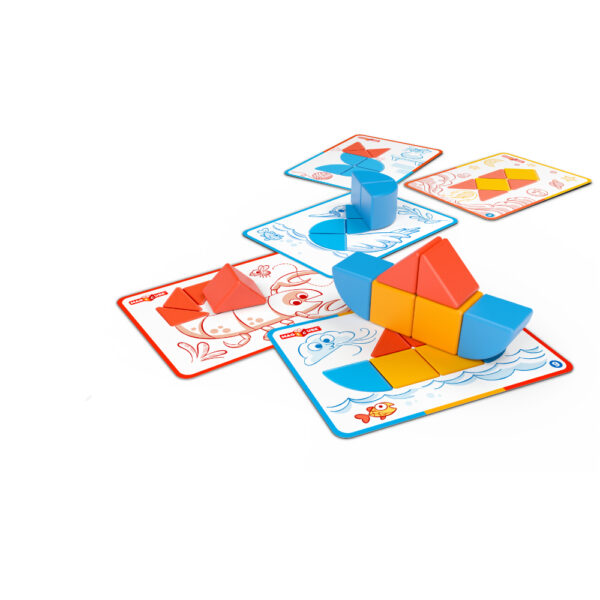 Geomag – Magicube Blocks and Cards 16pcs Magnet Toys Building Constructions