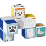 Geomag Magicube Polar Sea Animals 10pcs – Magnetic STEM Building Set for Toddlers (18M+)