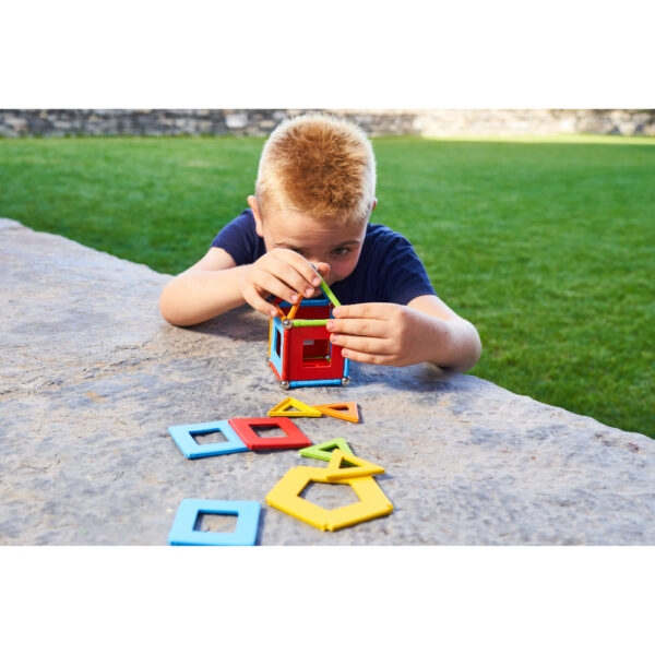 Geomag – Supercolor Magnetic Constructions For Kids, Magnetic Toy – 52 Pieces