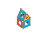 Geomag – Supercolor Magnetic Constructions For Kids, Magnetic Toy – 52 Pieces