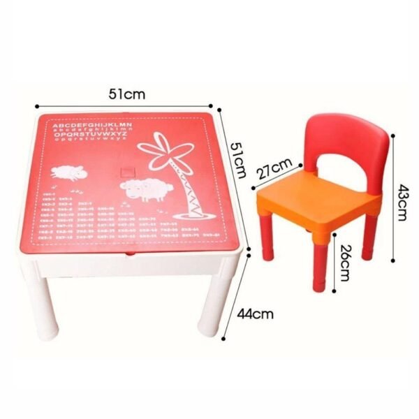 Little Angel Blocks Learning Desk 3 In 1