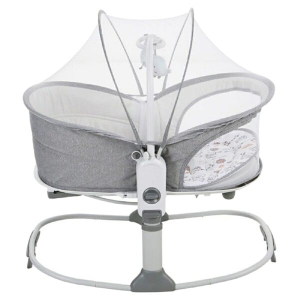 Mastela – Baby Bassinet And Rocker 6 In 1 For Newborn – Grey