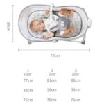 Mastela – Baby Bassinet And Rocker 6 In 1 For Newborn – Grey