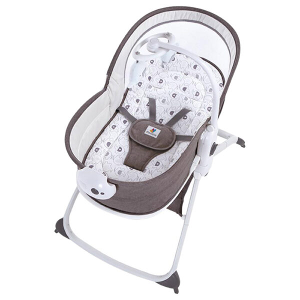 Mastela – Baby Bassinet And Rocker 6 In 1 For Newborn – Brown