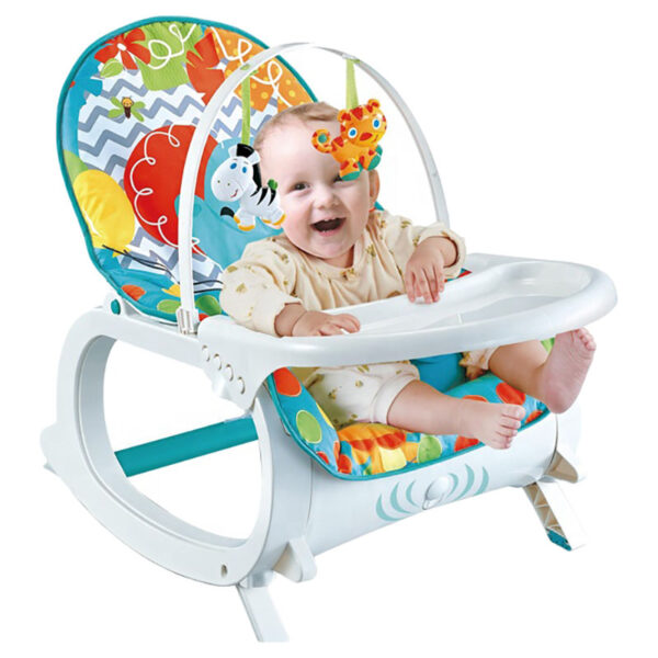 Little Angel – Baby Rocker Swing Newborn-To-Toddler – Blue