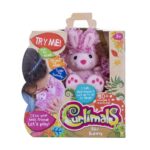 Golden Bear – Curlimals Interactive Plush Soft Toy for Kids – Pink Hedgehog