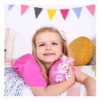 Golden Bear – Curlimals Interactive Plush Soft Toy for Kids – Pink Hedgehog