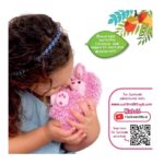 Golden Bear – Curlimals Interactive Plush Soft Toy for Kids – Pink Hedgehog