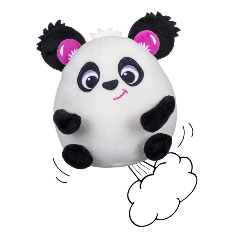 Golden Bear - Windy Bums Cheeky Wiggly Jiggly Giggly Plush Toy For Kids - Panda