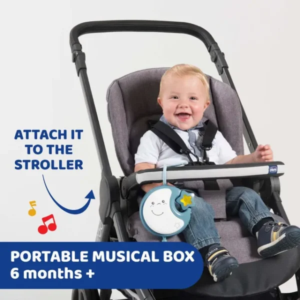 Chicco – First Dreams Next2Dreams Baby Cot Mobile 0m+ Blue
