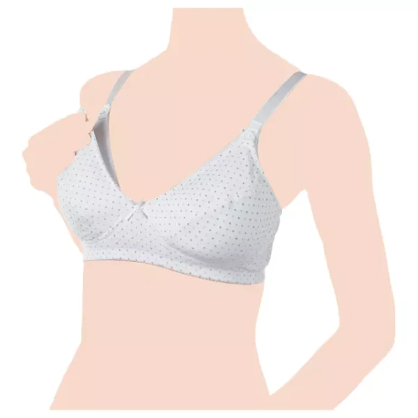 Chicco – Microfibre Nursing Bra – White – 4C