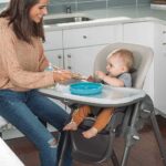 Chicco – Polly Space-Saving Fold High Chair – Taupe