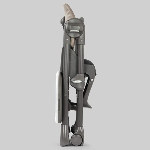 Chicco – Polly Space-Saving Fold High Chair – Taupe