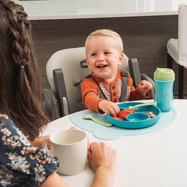 Chicco – Polly Space-Saving Fold High Chair – Taupe