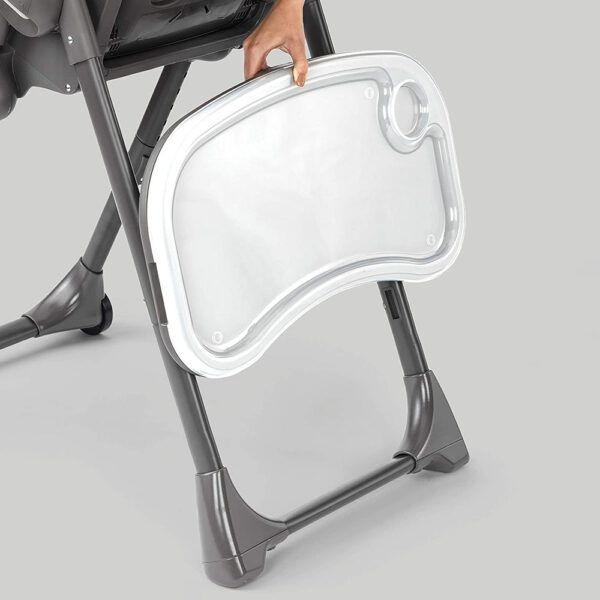Chicco – Polly Space-Saving Fold High Chair – Taupe