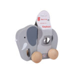 Hape – Elephant-Themed Push & Pull Along Toy
