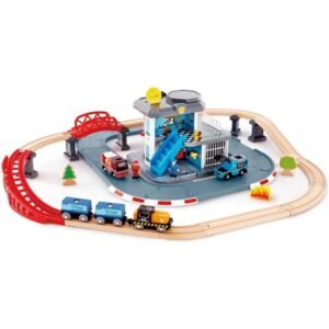 Little Story – Slide Die Cast Toy Car Play Set – 8 Pcs