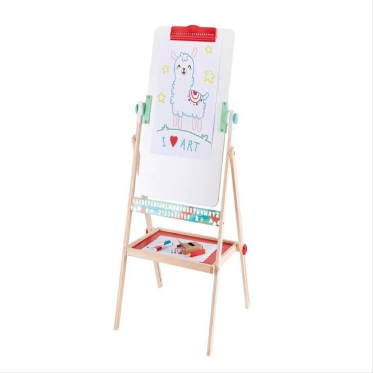 Hape - Foldable Double-sided Flip Free Standing Flip Flat Easel
