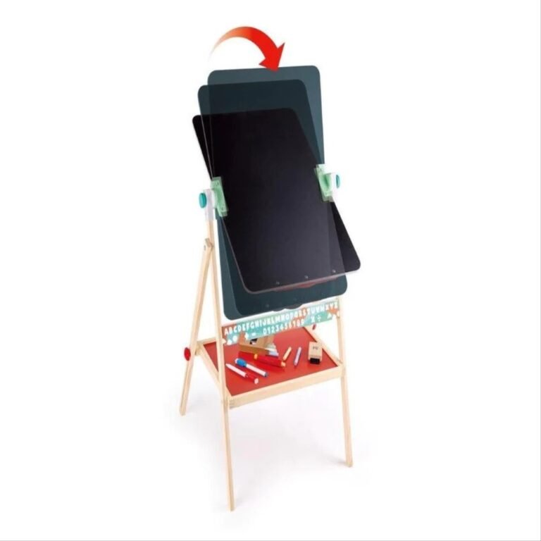 Hape - Foldable Double-sided Flip Free Standing Flip Flat Easel