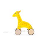 Hape – Push and Pull Giraffe Wooden Pull Along Toy