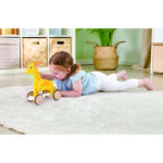 Hape – Push and Pull Giraffe Wooden Pull Along Toy