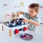 Hape 2-In-1 Kitchen & Grill Set – Role Play Toys