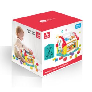 Infantino – Squeeze & Stack Block Set – 8 pcs – 6 Months and Above