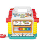 Hola – Activity House Shape Sorter for Toddlers, Educational Toy w/ Animal Sounds, 6M+