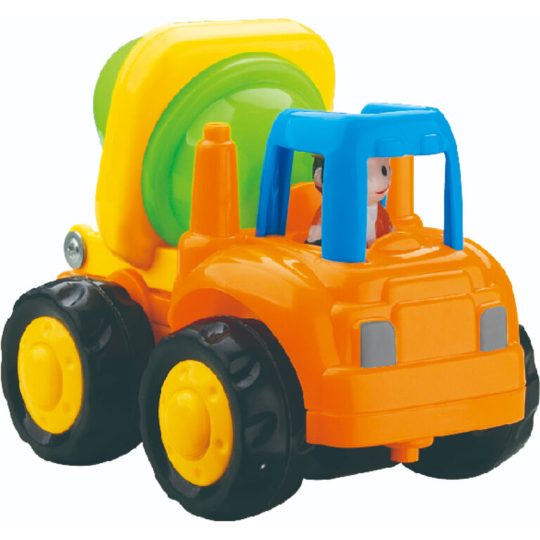Hola - Builder Construction Truck, Friction Powered Toy Truck, 18M+