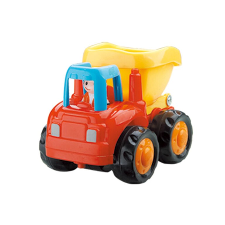 Hola - Builder Construction Truck, Friction Powered Toy Truck, Realistic Design w/ Movable Parts, 18 +