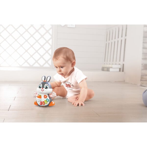 Hola – Dancing Bunny – Interactive Toy with Music, Dancing, Flapping Ears, 12M+