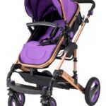 Belecoo 6 Purple – Classic 3 in 1 Pram/stroller